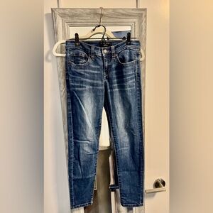 Banana Republic Skinny Fit Dark Blue Straight Leg Jeans_Size 2 (26)